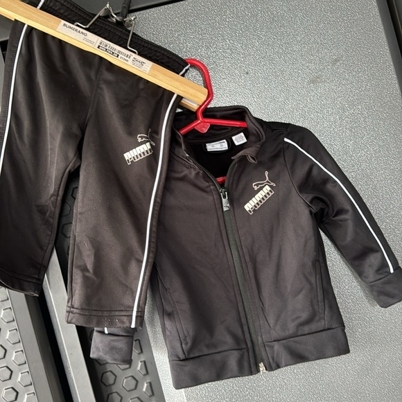 Baby Puma 2 piece jogger set size 12 months - Picture 2 of 7